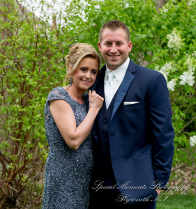 Janelle & Jay at St. Kieran Catholic Church Shelby Twp. MI wedding photograph