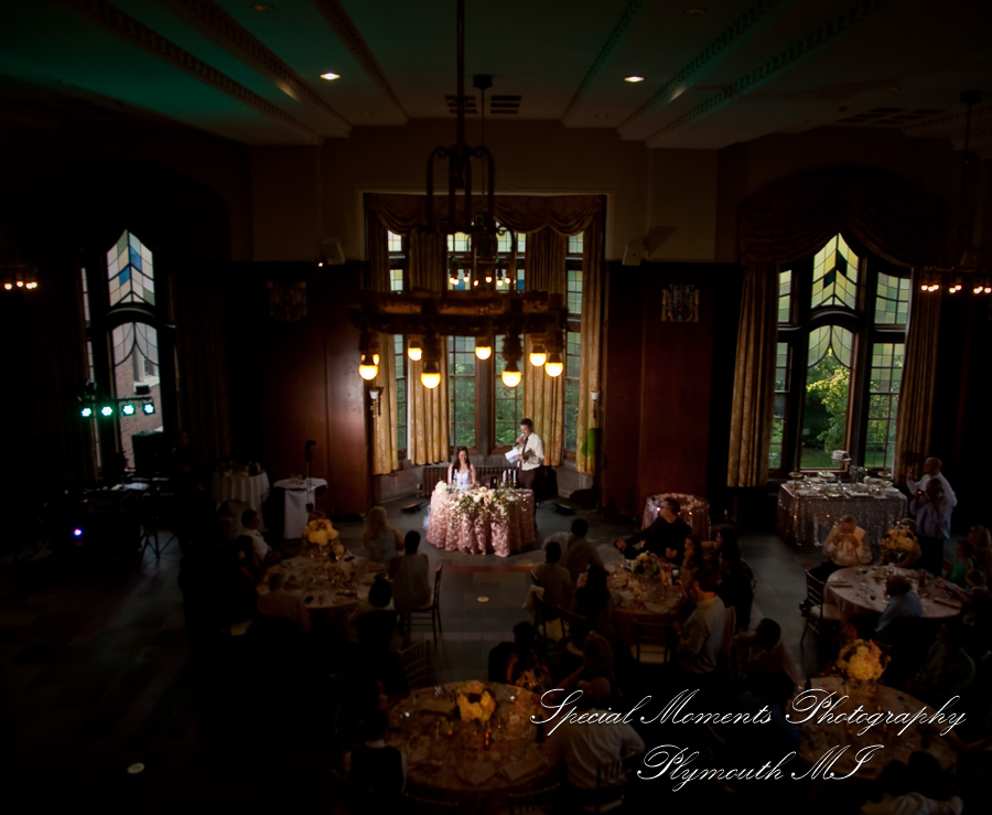 Kristen & Michael at Michigan Union Ballroom Ann Arbor MI wedding photography
