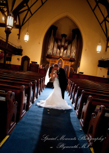 Elizabeth & Scott at The First Congregational Church Ann Arbor MI wedding photography