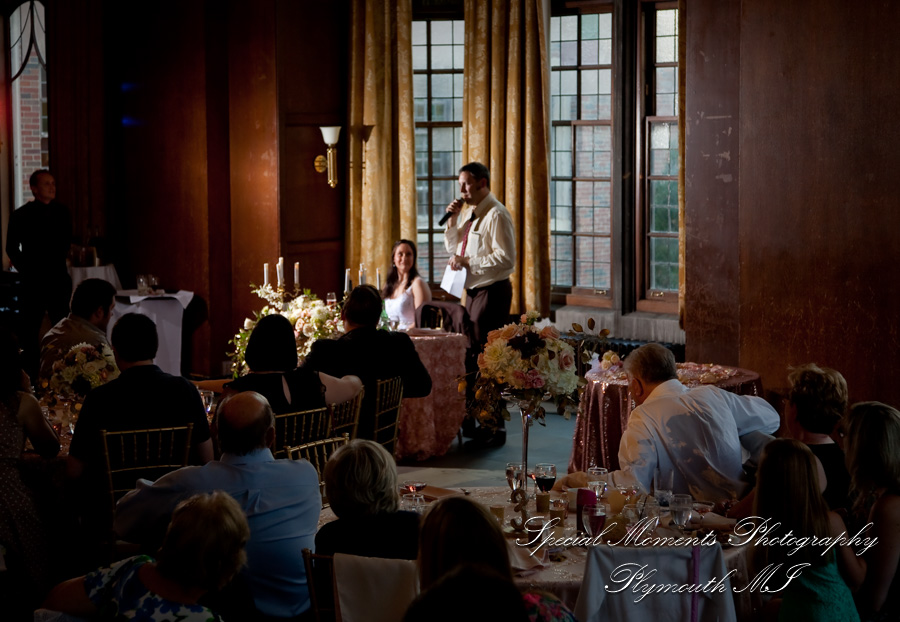 Kristen & Michael at Michigan Union Ballroom Ann Arbor MI wedding photography