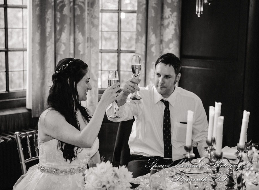 Kristen & Michael at Michigan Union Ballroom Ann Arbor MI wedding photography