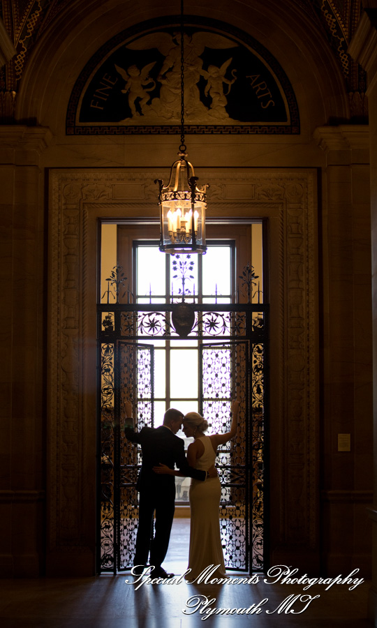 Amanda & Greg at Detroit Public Library Detroit MI wedding photography