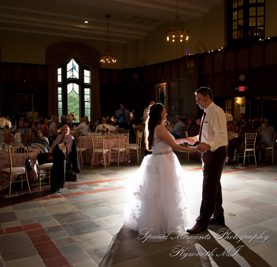 Kristen & Michael at Michigan Union Ballroom Ann Arbor MI wedding photography