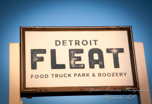 Sally & Elliott at Detroit Fleat Ferndale MI wedding photography