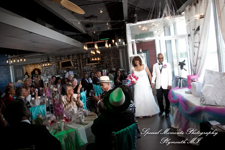The Club Room Roostertail Detroit MI wedding photograph