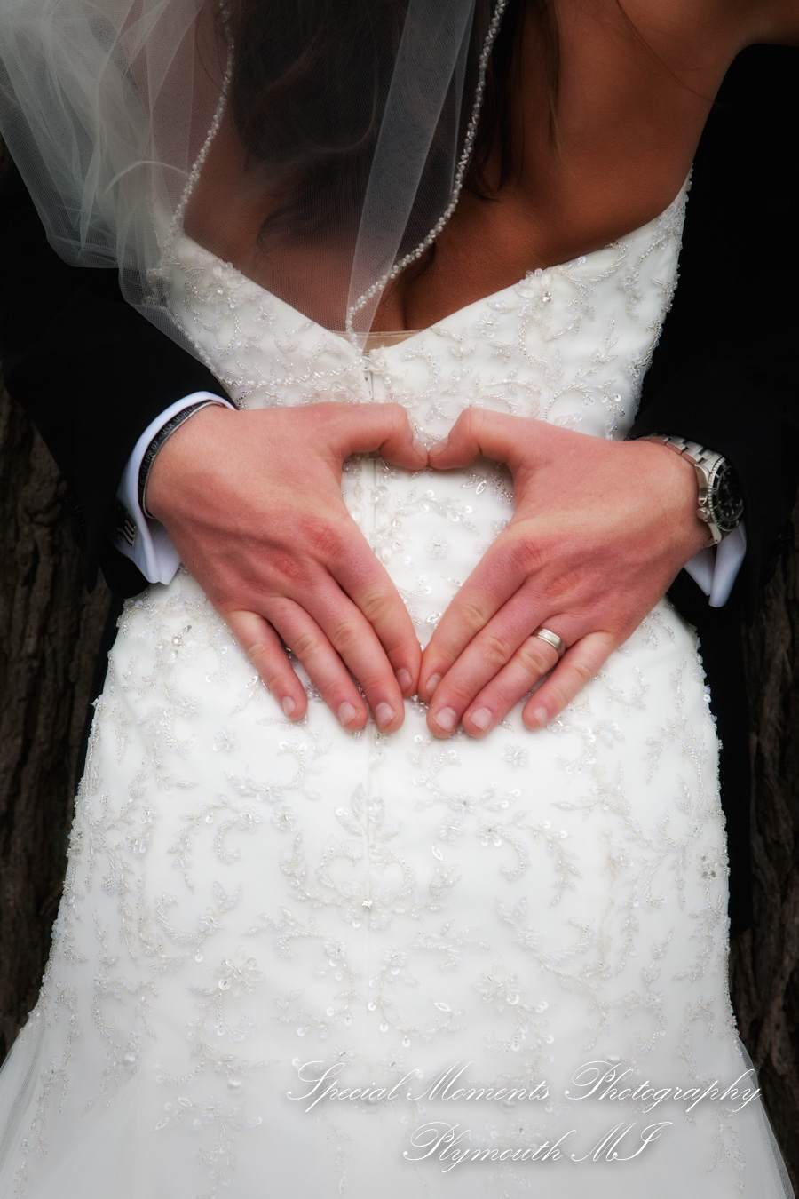 Elizabeth & Scott at The First Congregational Church Ann Arbor MI wedding photography