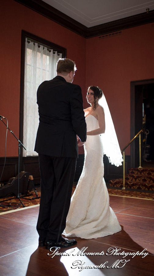 Ana & Jarrett at Dearborn Inn Lincoln Rm Dearborn MI wedding photography