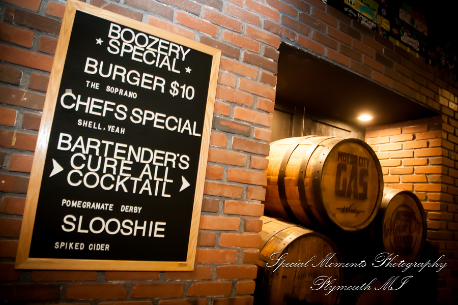 Sally & Elliott at Detroit Fleat Ferndale MI wedding photography