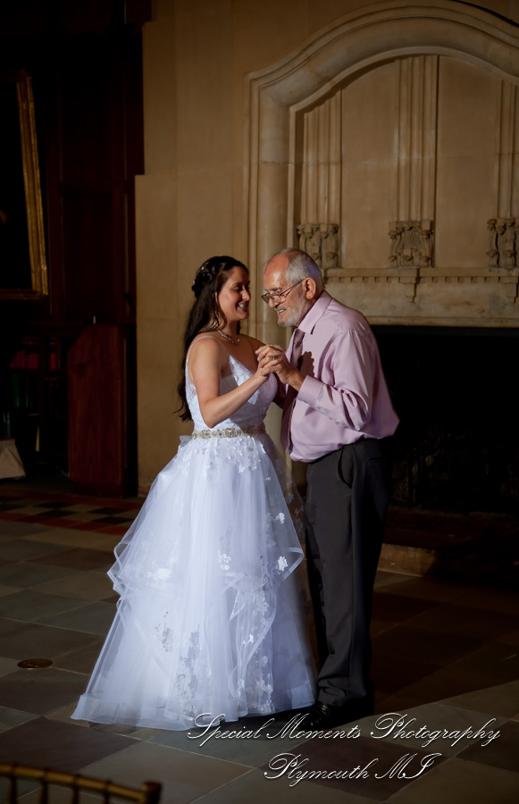 Kristen & Michael at Michigan Union Ballroom Ann Arbor MI wedding photography