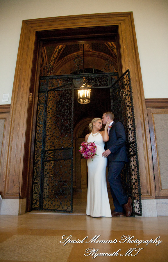 Amanda & Greg at Detroit Public Library Detroit MI wedding photography