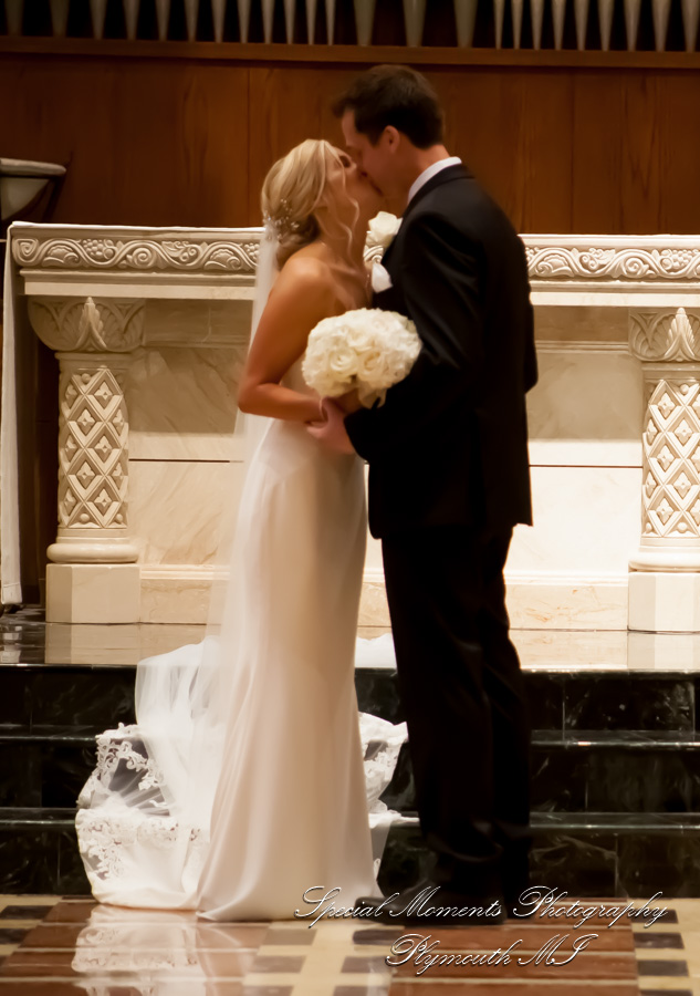 Kelsey & Ryan at Ss. Mary & Joseph Chapel Plymouth MI wedding photography