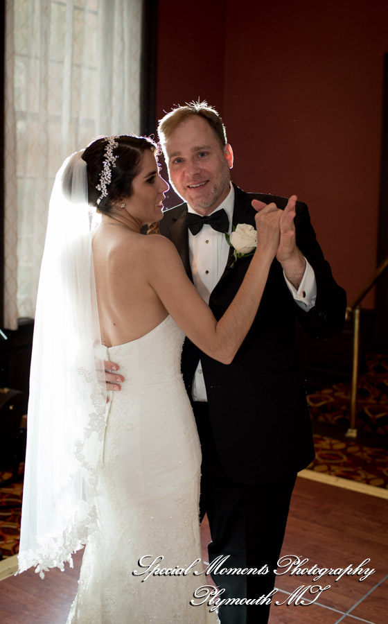 Ana & Jarrett at Dearborn Inn Lincoln Rm Dearborn MI wedding photography