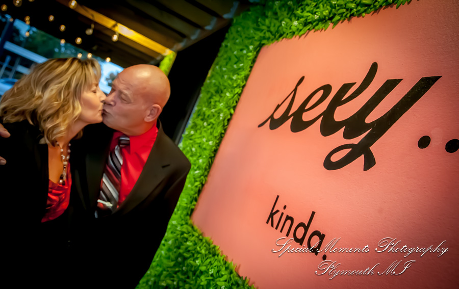 Sally & Elliott at Detroit Fleat Ferndale MI wedding photography