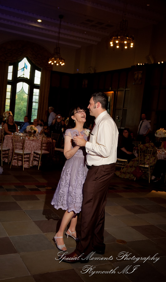 Kristen & Michael at Michigan Union Ballroom Ann Arbor MI wedding photography