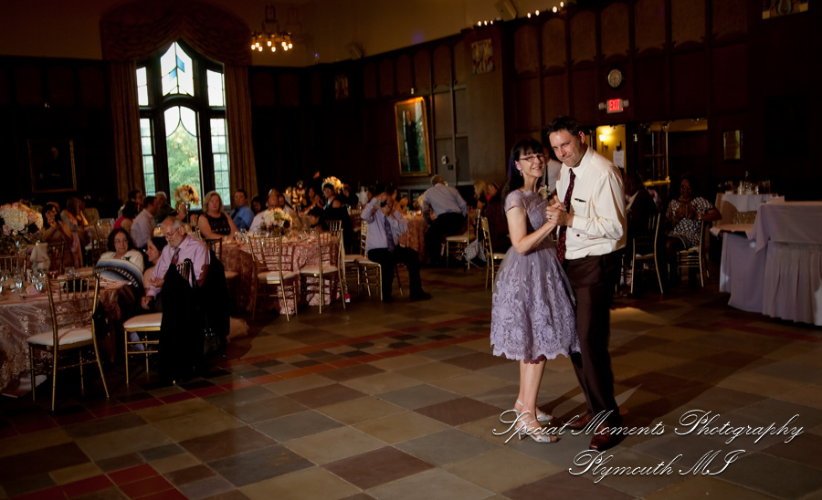 Kristen & Michael at Michigan Union Ballroom Ann Arbor MI wedding photography