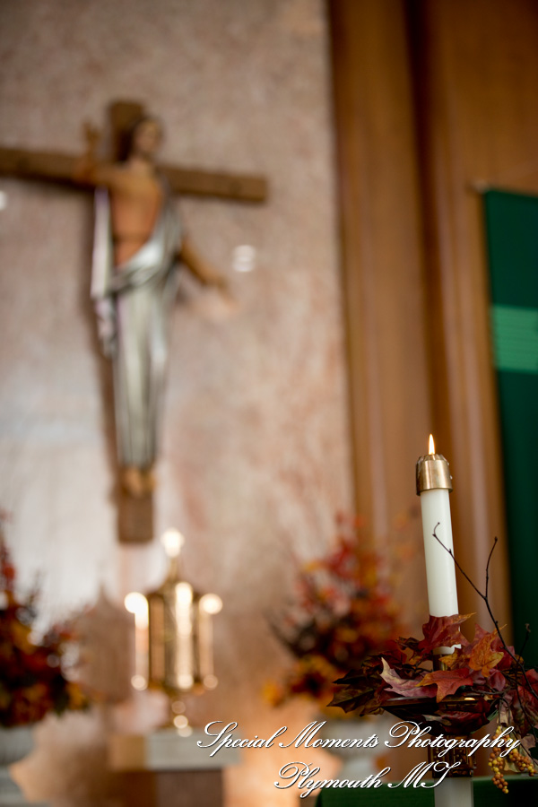 Amanda & Greg at Bon Secours Chapel GP Park MI wedding photography
