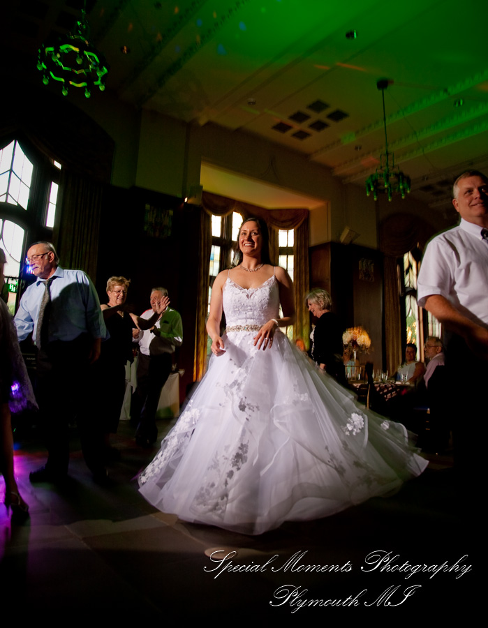 Kristen & Michael at Michigan Union Ballroom Ann Arbor MI wedding photography