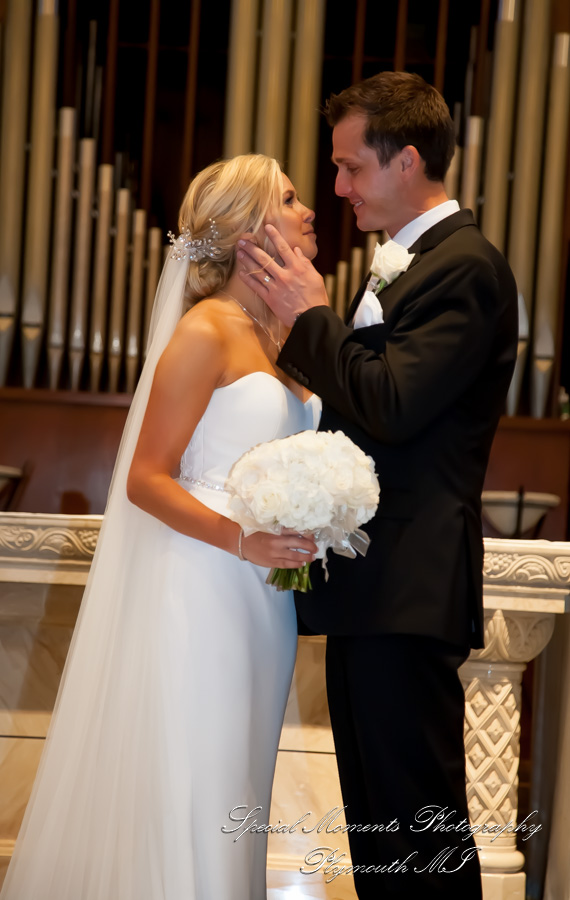 Kelsey & Ryan at Ss. Mary & Joseph Chapel Plymouth MI wedding photography