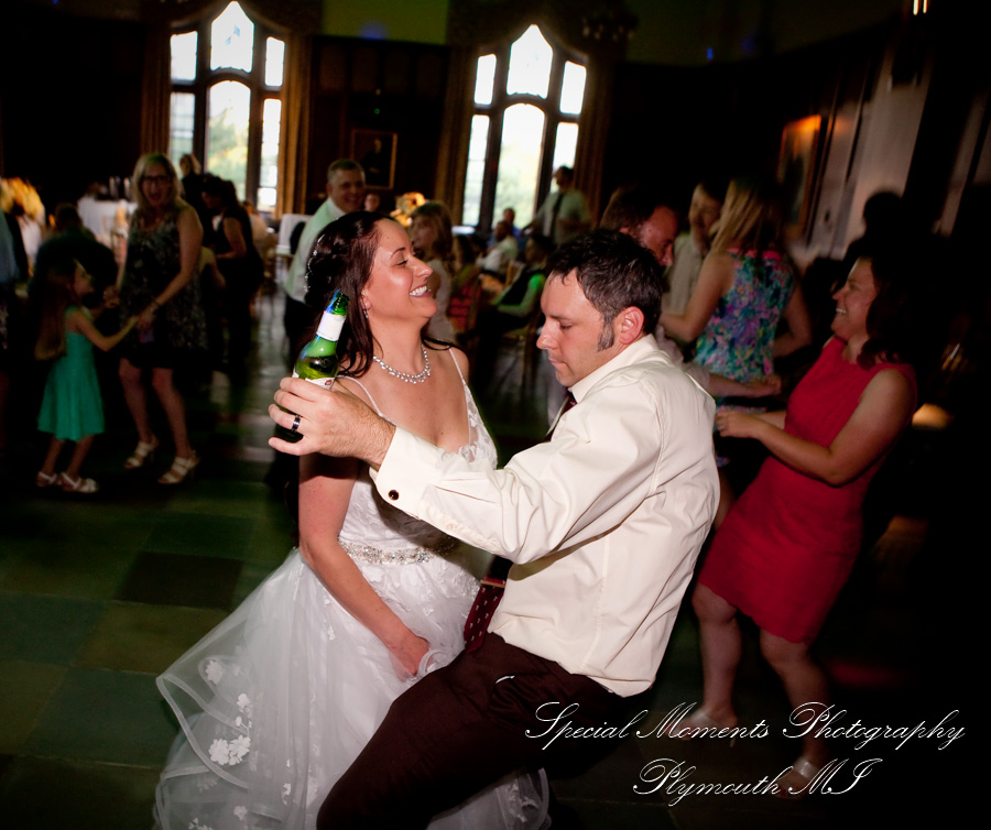 Kristen & Michael at Michigan Union Ballroom Ann Arbor MI wedding photography