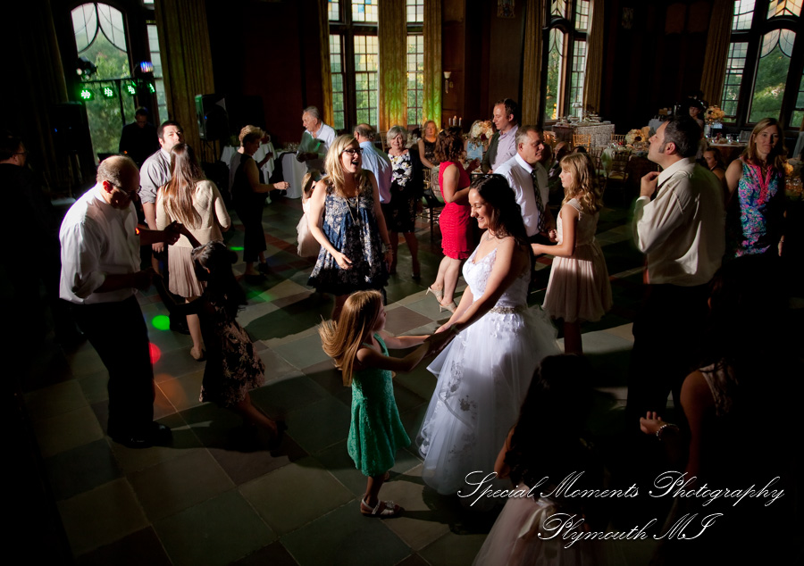 Kristen & Michael at Michigan Union Ballroom Ann Arbor MI wedding photography