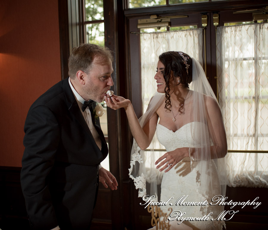 Ana & Jarrett at Dearborn Inn Lincoln Rm Dearborn MI wedding photography