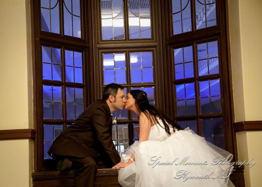 Kristen & Michael at Michigan Union Ballroom Ann Arbor MI wedding photography