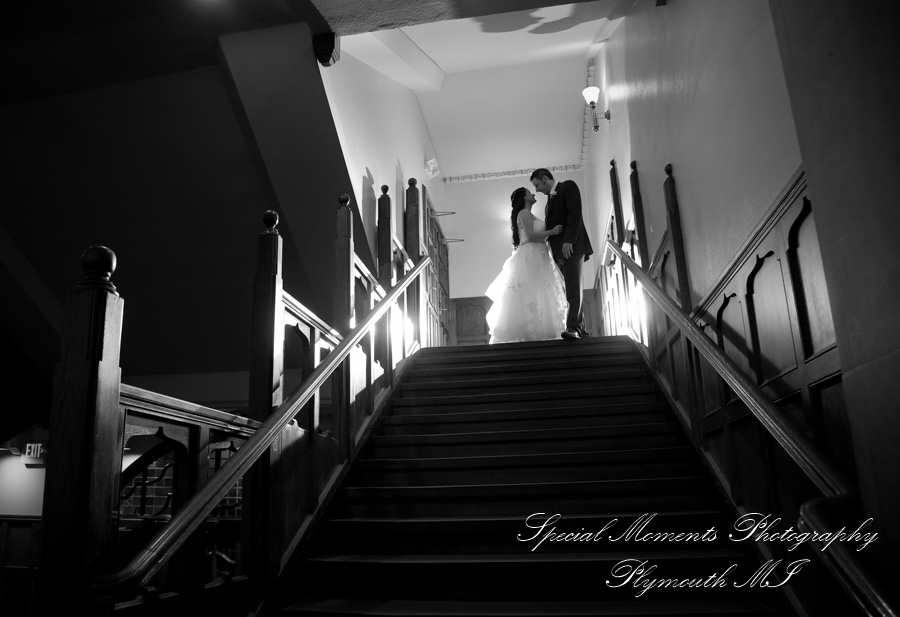 Kristen & Michael at Michigan Union Ballroom Ann Arbor MI wedding photography