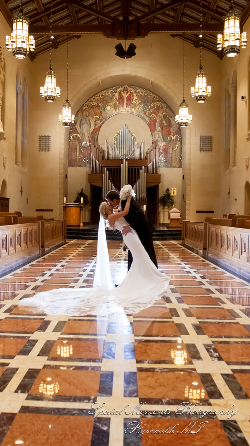 Kelsey & Ryan at Ss. Mary & Joseph Chapel Plymouth MI wedding photography