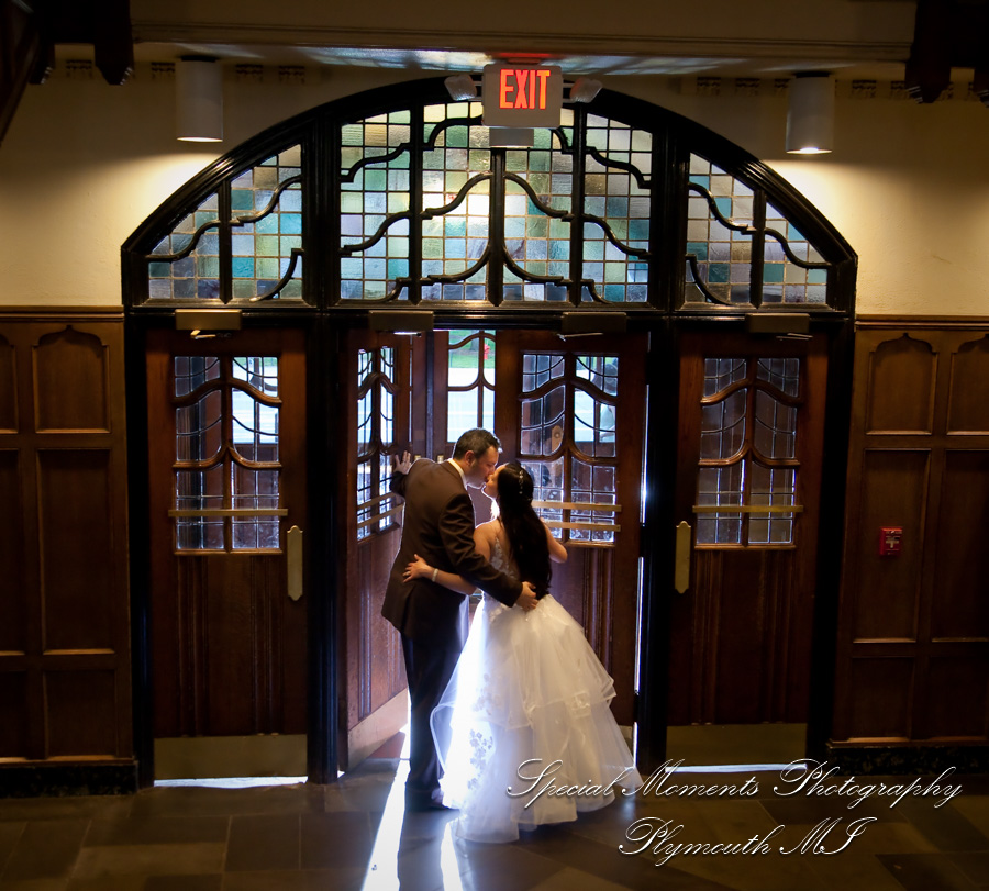 Kristen & Michael at Michigan Union Ballroom Ann Arbor MI wedding photography