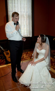 Ana & Jarrett at Dearborn Inn Lincoln Rm Dearborn MI wedding photography