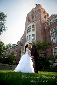 Kristen & Michael at Michigan Union Ballroom Ann Arbor MI wedding photography