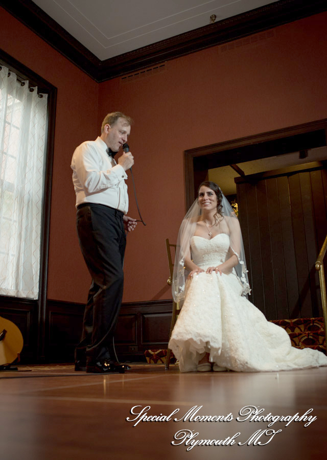 Ana & Jarrett at Dearborn Inn Lincoln Rm Dearborn MI wedding photography