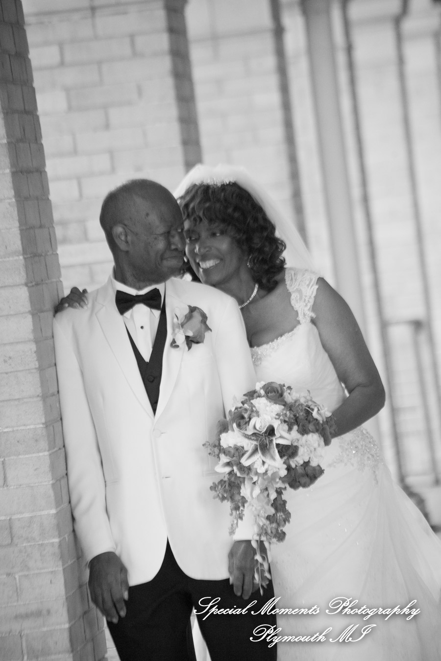 Barbara & Frederick at Roostertail Detroit MI wedding photography