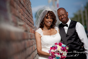Barbara & Frederick at Roostertail Detroit MI wedding photography