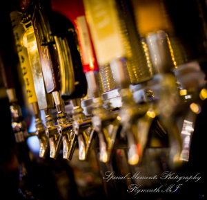 Sally & Elliott at Detroit Fleat Ferndale MI wedding photography