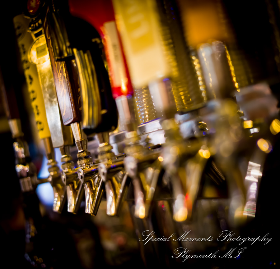 Sally & Elliott at Detroit Fleat Ferndale MI wedding photography