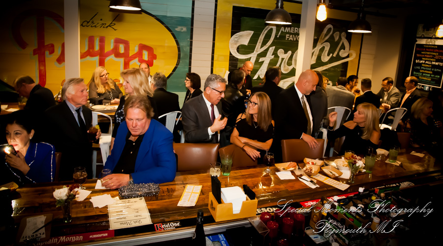 Sally & Elliott at Detroit Fleat Ferndale MI wedding photography