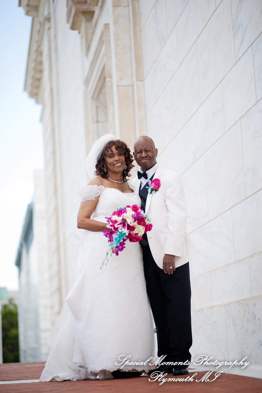 Barbara & Frederick at Roostertail Detroit MI wedding photography