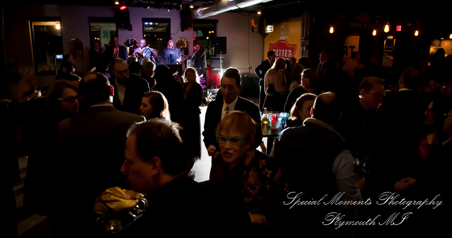 Sally & Elliott at Detroit Fleat Ferndale MI wedding photography