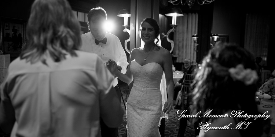Ana & Jarrett at Dearborn Inn Lincoln Rm Dearborn MI wedding photography