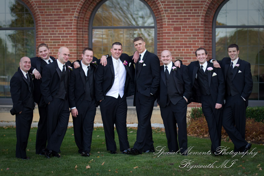 Inn at St. John's Chapel Plymouth MI wedding photograph