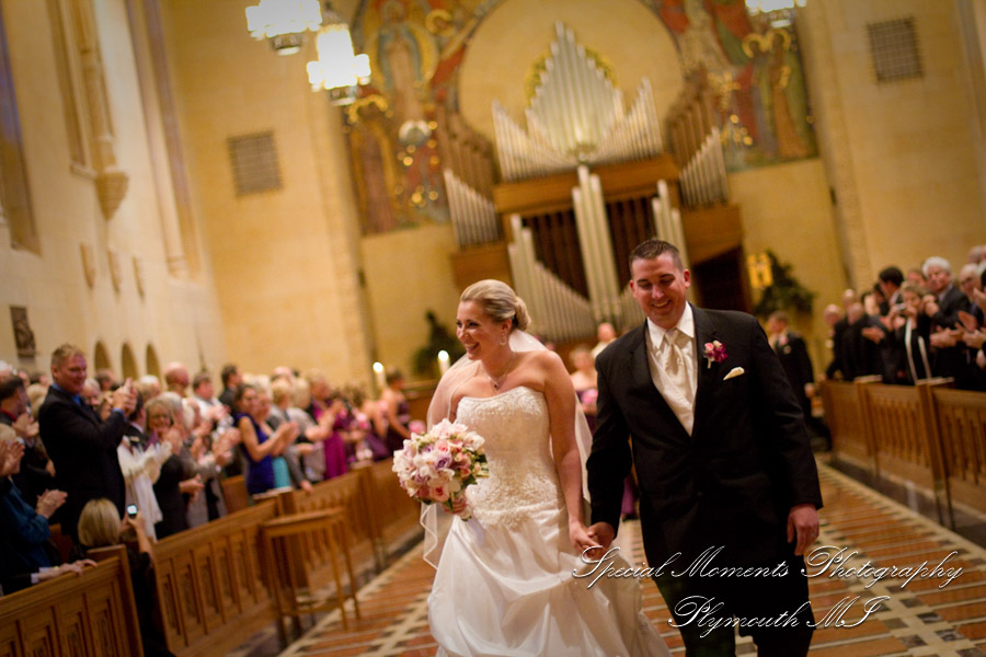 Inn at St. John's Chapel Plymouth MI wedding photograph