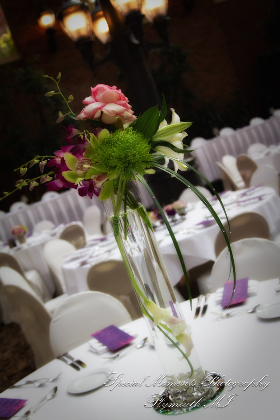 Inn at St. John's Atrium Plymouth MI wedding photograph