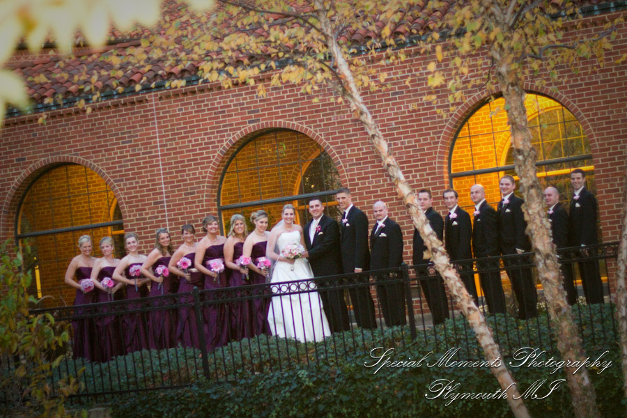 Inn at St. John's Atrium Plymouth MI wedding photograph