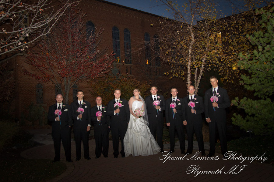 Inn at St. John's Atrium Plymouth MI wedding photograph
