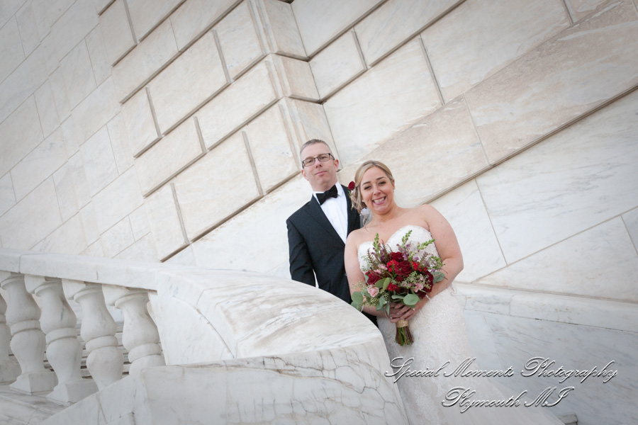 Detroit Institute of Arts MI wedding photograph