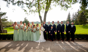 Janelle & Jay at Indianwood Golf & Country Club Lake Orion MI wedding photograph