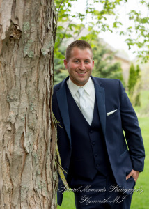 Janelle & Jay at St. Kieran Catholic Church Shelby Twp. MI wedding photograph