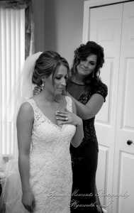 Janelle & Jay at St. Kieran Catholic Church Shelby Twp. MI wedding photograph