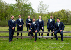 Janelle & Jay at St. Kieran Catholic Church Shelby Twp. MI wedding photograph